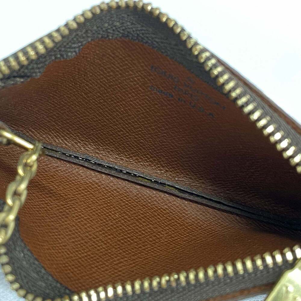 Louis Vuitton Monogram Pochette Clé M62650 Brown Wallet/Coin Case for Men and... - Picture 3 of 8